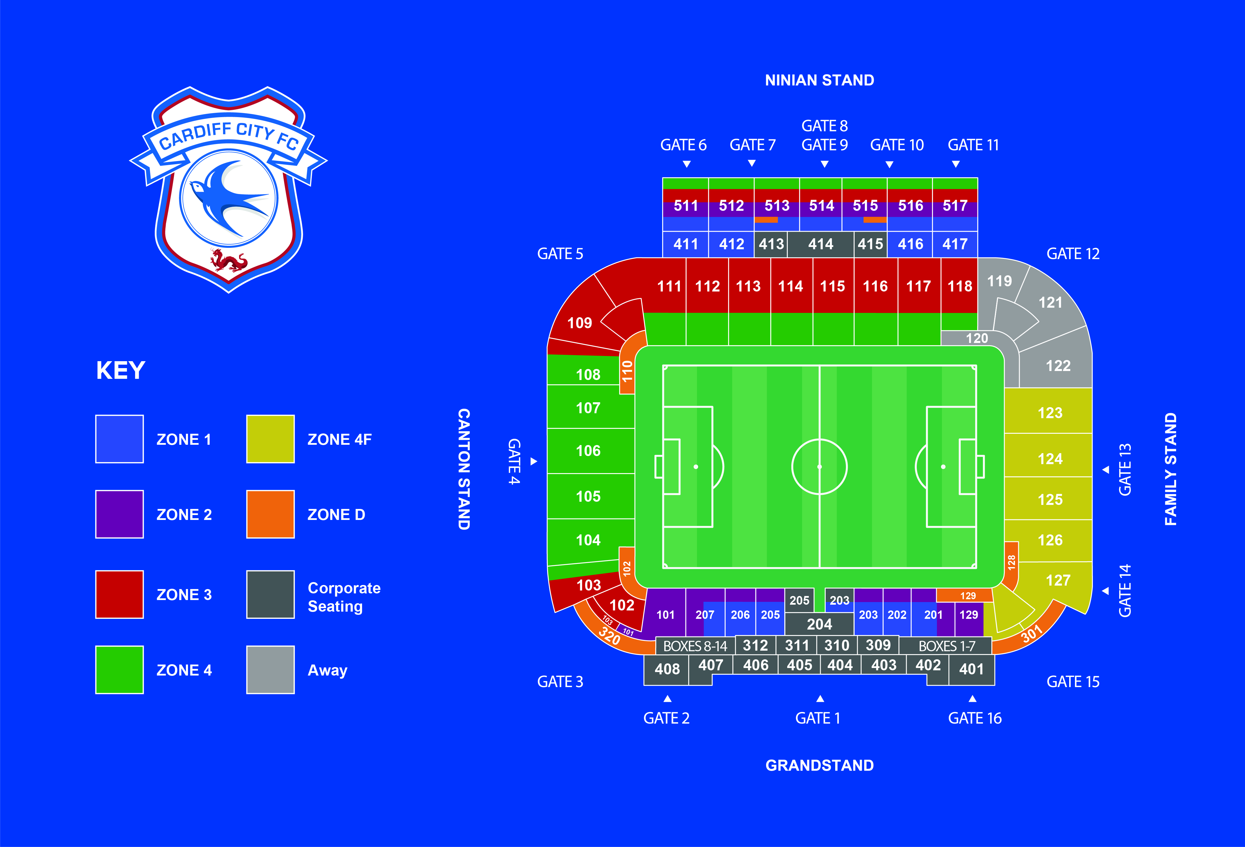 Uk Football Seating Chart 2018