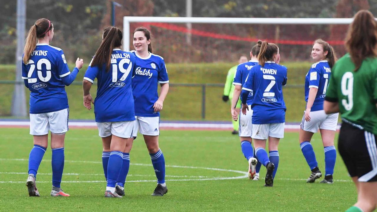 Match Report Cardiff City Fc Women 2 0 Aberystwyth Town Ladies Fc